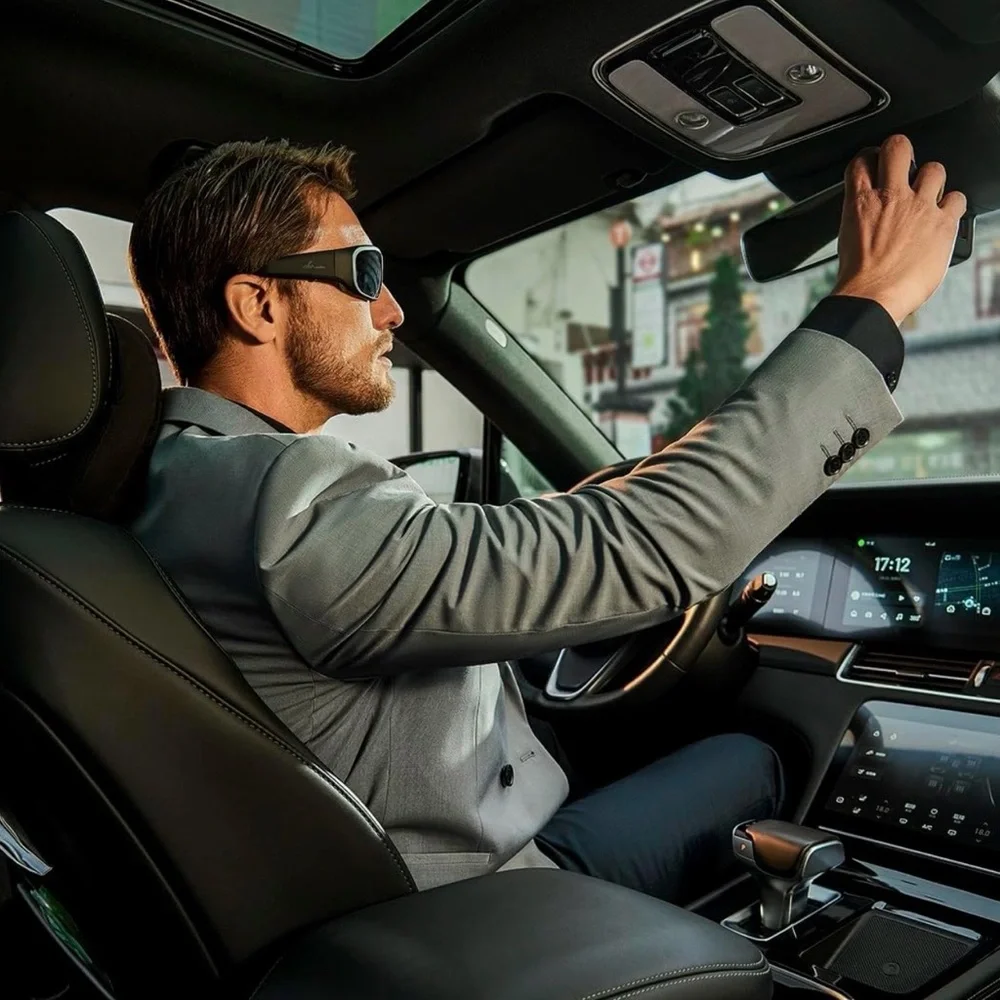 Smart Glasses, UV Protection and Voice Control
